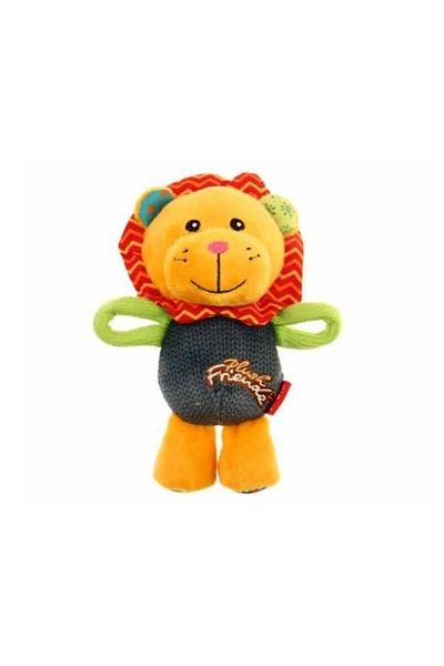 Gigwi Plush Friendz Lion Plush Dog Toy with Voice 17 cm