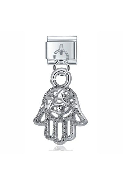 SiestaAccessories Fatıma's Hand Hanging Italian Bracelet Charm