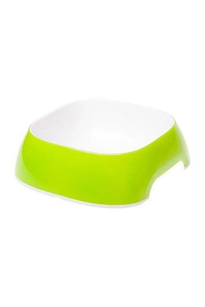 Ferplast Glam Medium Melamine Cat Dog Food Water Bowl Green 750 ml