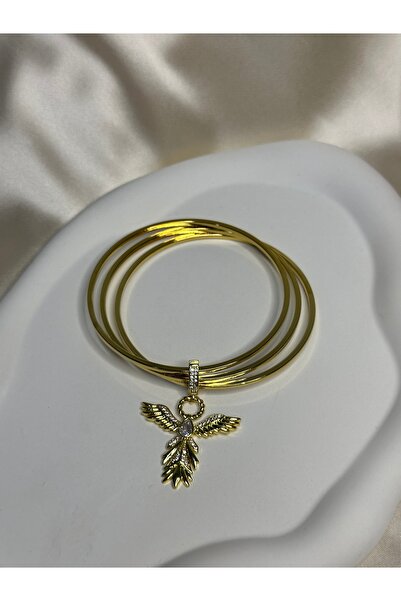 asal jewelry Anka Kuşu Charmlı 3'lü Ajda Bilezik
