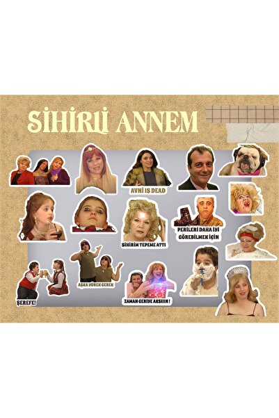 HEDİYENE BAK Set de autocolante Mommy Magic - pentru Bullet Journal, Notebook...