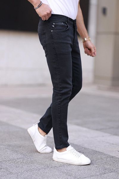 viperkombin Ανδρικό τζιν παντελόνι Stretchy Lycra Slim Fit
