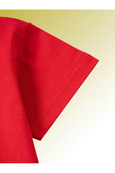 MODA Комплект къси панталони и тениска за момче - памук и високо качество, специално и местно производство