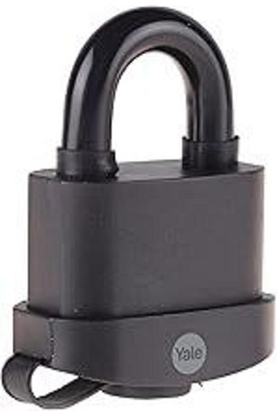 Yale Y220B/71/130/1 - 71mm Pvc Coated Marine Padlock - High Protection - Double Locking - Hardened