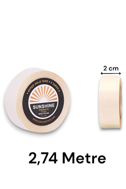 Sunshine Tape Hyper Hold Protez Saç Bandı Rulo 3/4 x 3 (2cm 2,74 metre)
