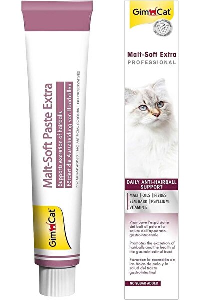 Gimcat Malt-soft Extra Pasta 100 gr Yeni Formül Şeker Katkısız