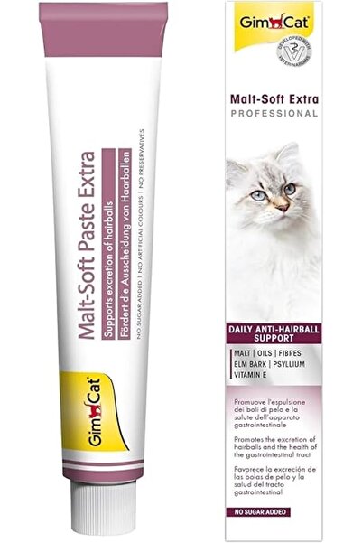 Gimcat Malt-soft Extra Pasta 100 gr Yeni Formül Şeker Katkısız