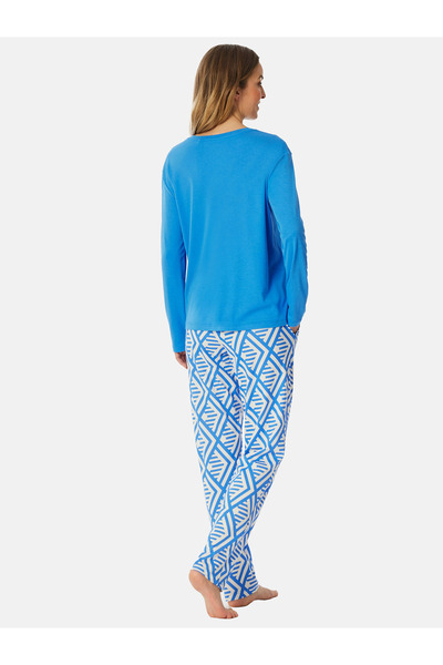 Schiesser Pyjama moderne Nachtwäsche