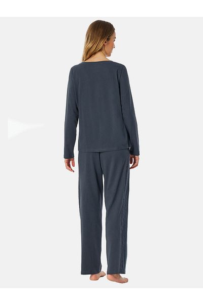 Schiesser Pyjama Casual Nightwear Schlafanzug Schlafmode Bequem