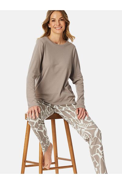 Schiesser Pyjama moderne Nachtwäsche