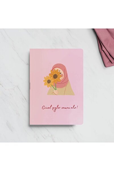 Bi Dünya Haber الأشياء الجميلة تأخذ الوقت دفتر ملاحظات صغير