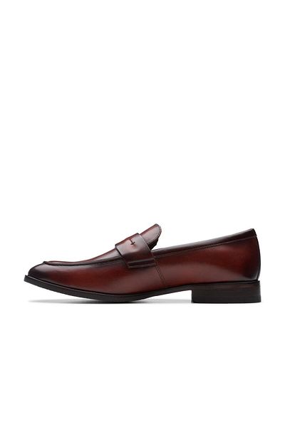 CLARKS CraftCliftonUp Brown Mens Formal Shoes