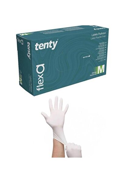 Tenty Flex A Powder-Free Glove Blue