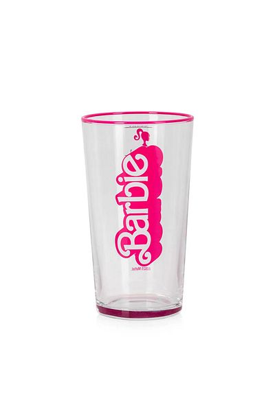 LC Waikiki Lcw Home Colorless Barbie Printed Glass Water Cup 500 ml