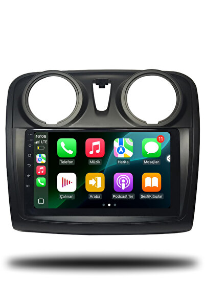 SNOOPER CAROS Dacia Sandero 2010-2021 Uyumlu Android Multimedya 6GB RAM 64GB