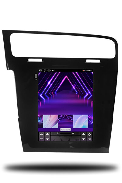 SNOOPER CAROS VW Golf 7 Tesla 2013-2021 Uyumlu Android Carplay Multimedya 4GB...