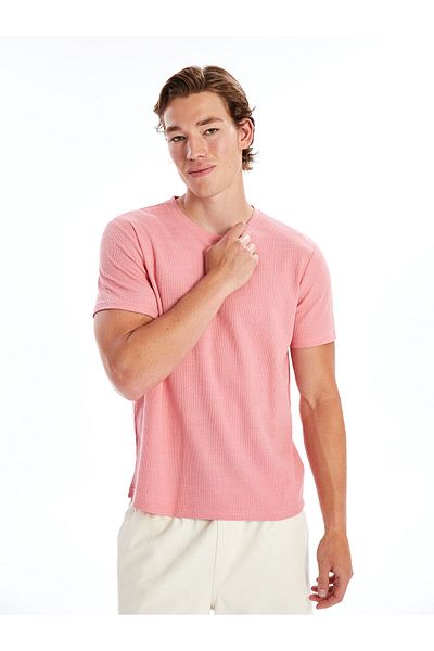 LC Waikiki Ανδρικό κοντομάνικο μπλουζάκι Lcwk Crew Neck