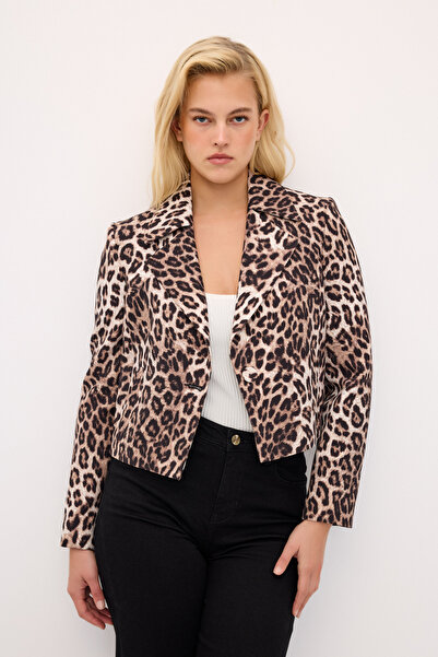 Love My Body Leopar Ceket