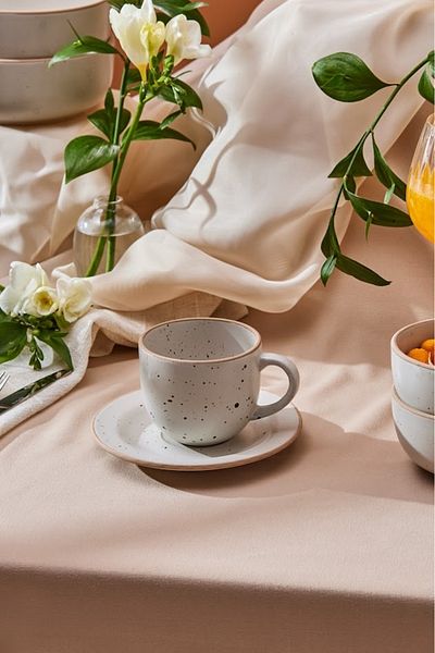 Karaca Chicago Dot Reactive Teacup 200 ml