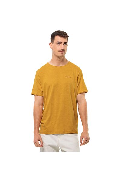 Jack Wolfskin Travel T M 1809751tr-4314 Ανδρικό μπλε μπλουζάκι