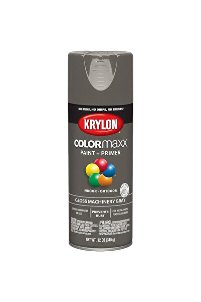 Krylon 5599 ماكينة رمادية لامعة