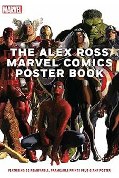 robotrend The Alex Ross Marvel Comics Poster Book