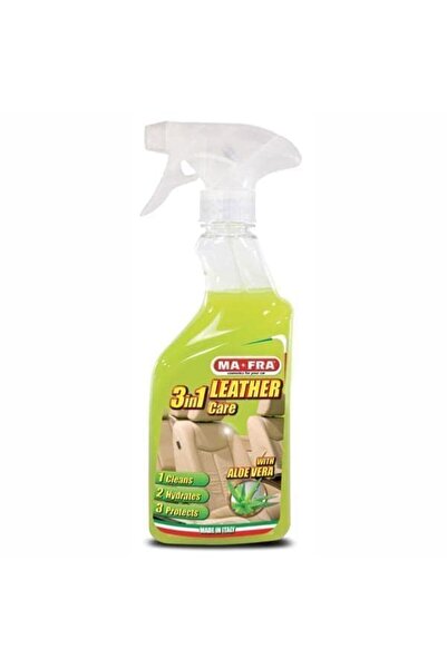 MAFRA Ma-Fra 3 in 1 Leather Care 500ml - Cleans, Moisturises & Protects Car L...