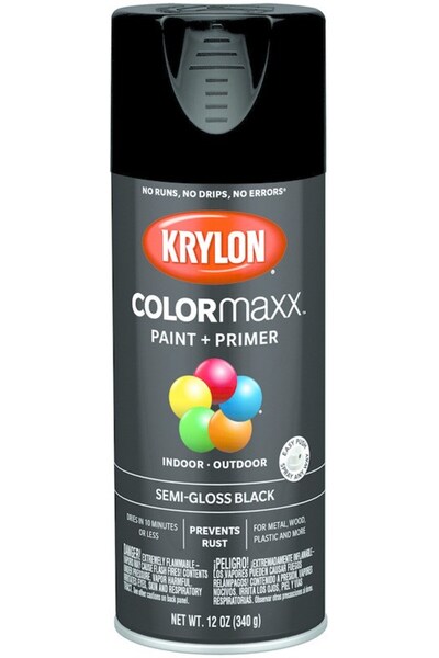 Krylon 5579 أسود شبه لامع