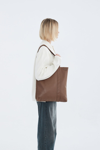 Nordbron Camel Women's - 6.6 L Faux Leather Casual Hasle, Flat Shoulder Bag, Compartment Interior Pocket and Thick Strap