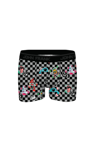 John Frank John Frank Digital Printed Boxer Men's Boxer Jfbd364