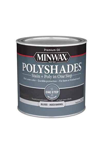 Minwax 1/2PT برميل بولي شاد