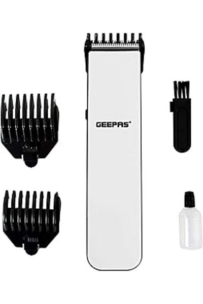Geepas Rechargeable Hair Clipper, Stainless Steel Precision Cutting Blade,