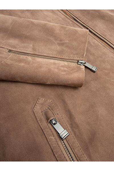 Karaca Erkek Deri Mont-vizon