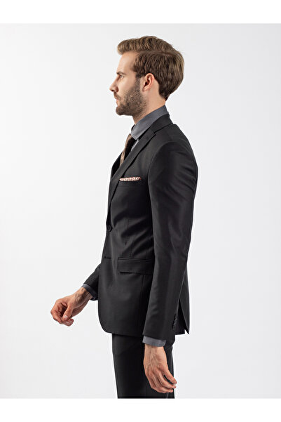 Toss Erkek 6 Drop Takım Elbise-Siyah