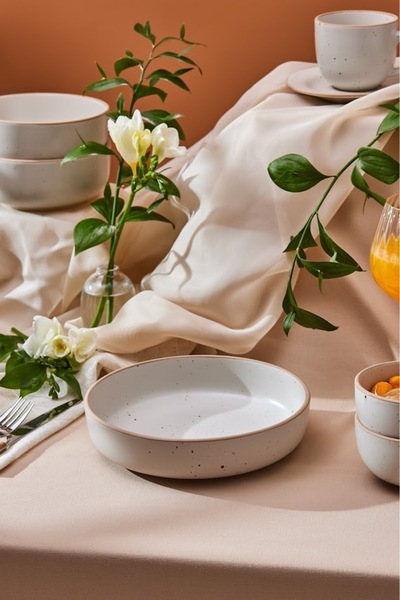 Karaca Chicago Dot Reactive Pit Plate 20 cm