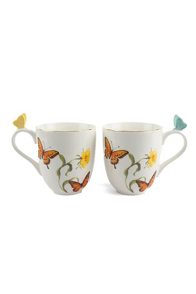 Mikasa Moor Mariposa 400Cc Set of 2 Mugs