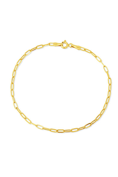 Altınkesesi 14 Ayar Altın Ince Ataç Bileklik