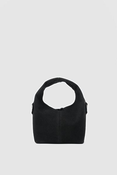 Shule Bags Geantă neagră Axy Suede