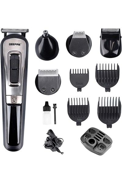 Geepas GTR8300,Geepas rechargeble Trimmer, BLACK,