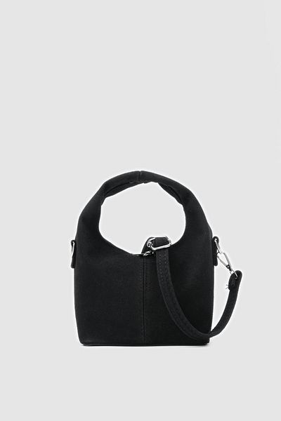 Shule Bags Geantă neagră Axy Suede