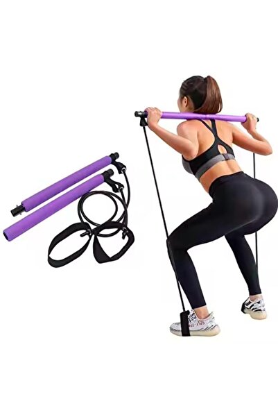 Leyaton Squat Pilates Studio Egzersiz Çubuğu Squat Pilates Barı