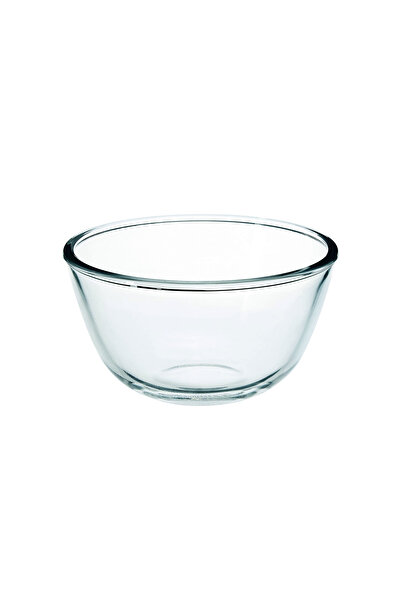 ROYALFORD Glass Mixing Bowl 500ML, Transparent Mixing and Serving Bowl