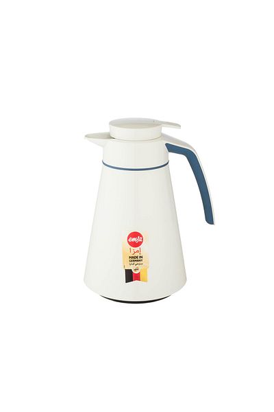 Dania German EMSA thermos, white, 1 liter