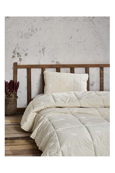 Cotton Box Double 100% Wool Quilt (195x215)