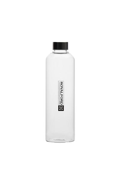 ROYALFORD Water Bottle | 500ml | Borosilicate Glass Bottle | RF10432