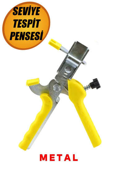 NUBLADO Seviye Tespit Artısı Takoz Pensesi Metal Derz Klipsi Derz Kaması Fayans Yer Döşeme.