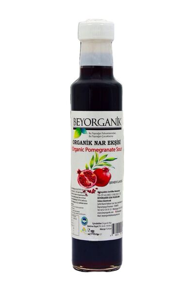 BEYORGANİK Organik Nar Ekşisi 350gr (%100 NAR)
