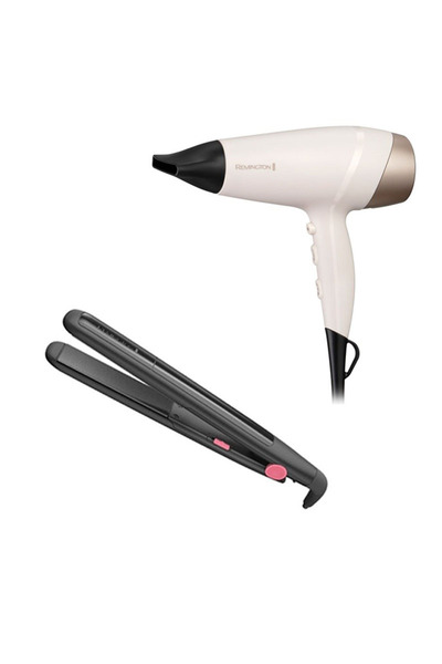 Remington D4740 Saç Kurutma Makinesi + S1A100 Saç Düzleştiricisi