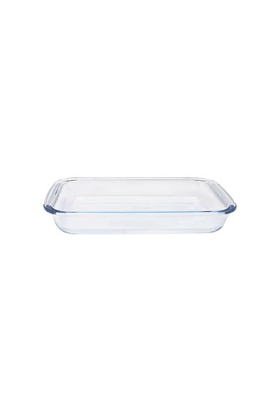 ROYALFORD RF8802 Rectangle Borosilicate Glass Baking Trays - 3 pcs set