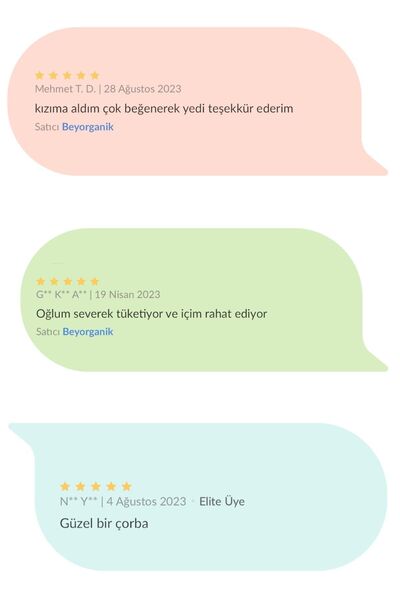 BEYORGANİK Organik Sebzeli Bahar Çorbası 80gr (10 Dk Hazır )